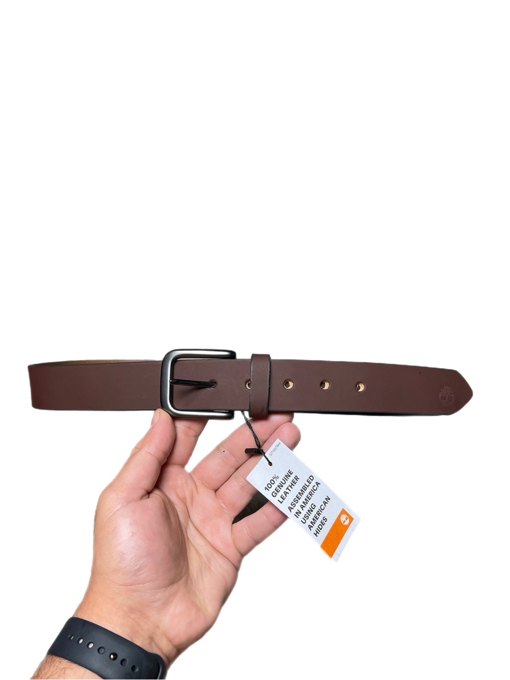 NWT - Timberland 100% Genuine Leather Brown Belt